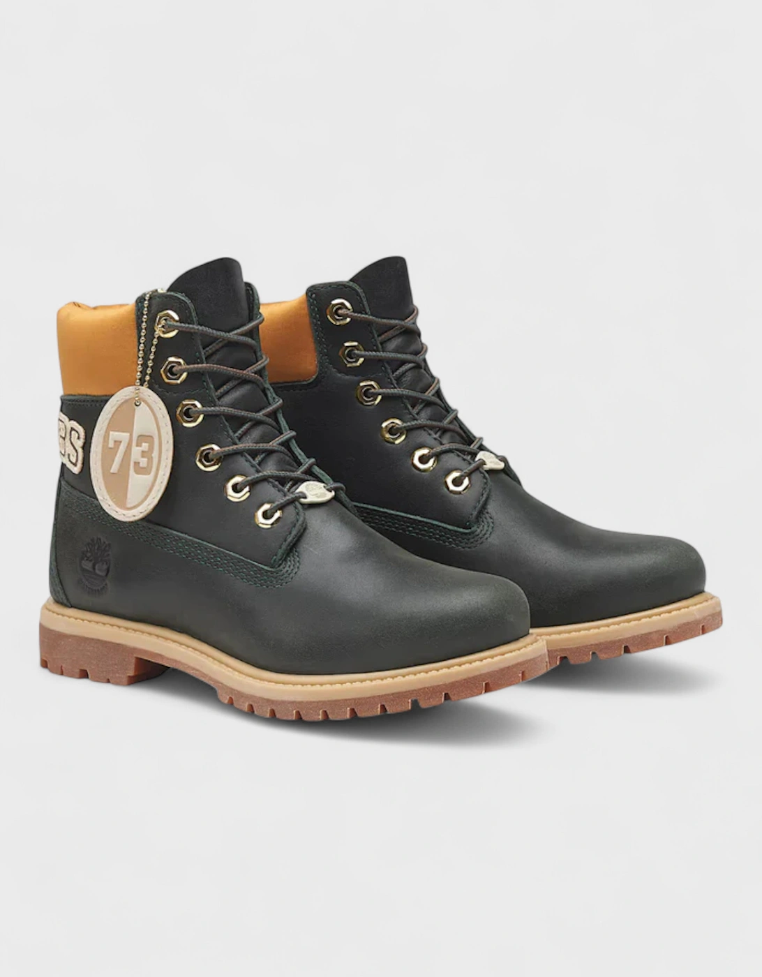 Premium 6 In Lace Waterproof Boot Dark Green