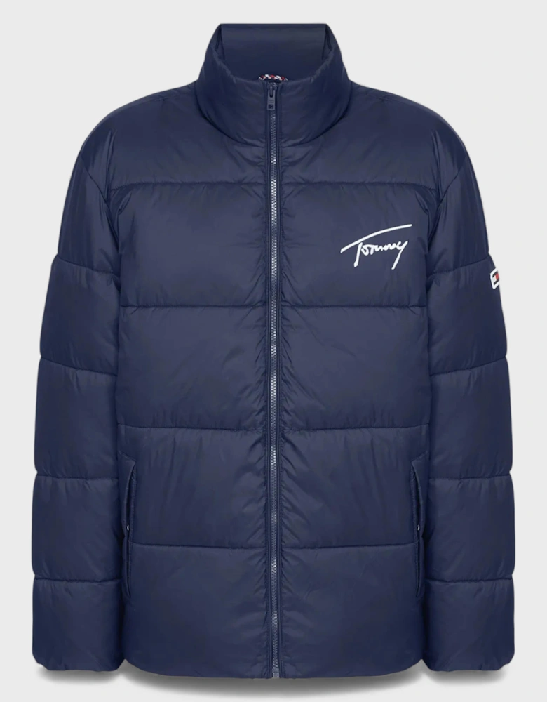 Signature Modern Puffer Jacket Twilight Navy