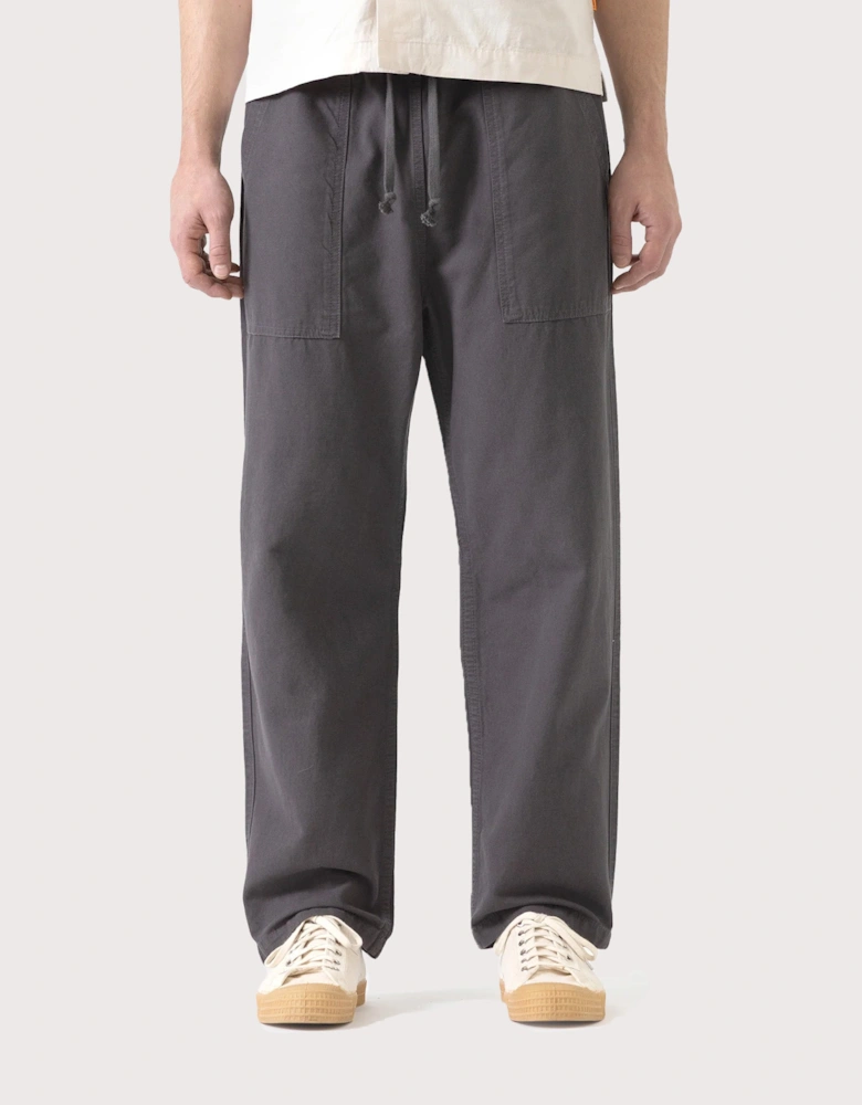 Regular Fit Canvas Chef Pants