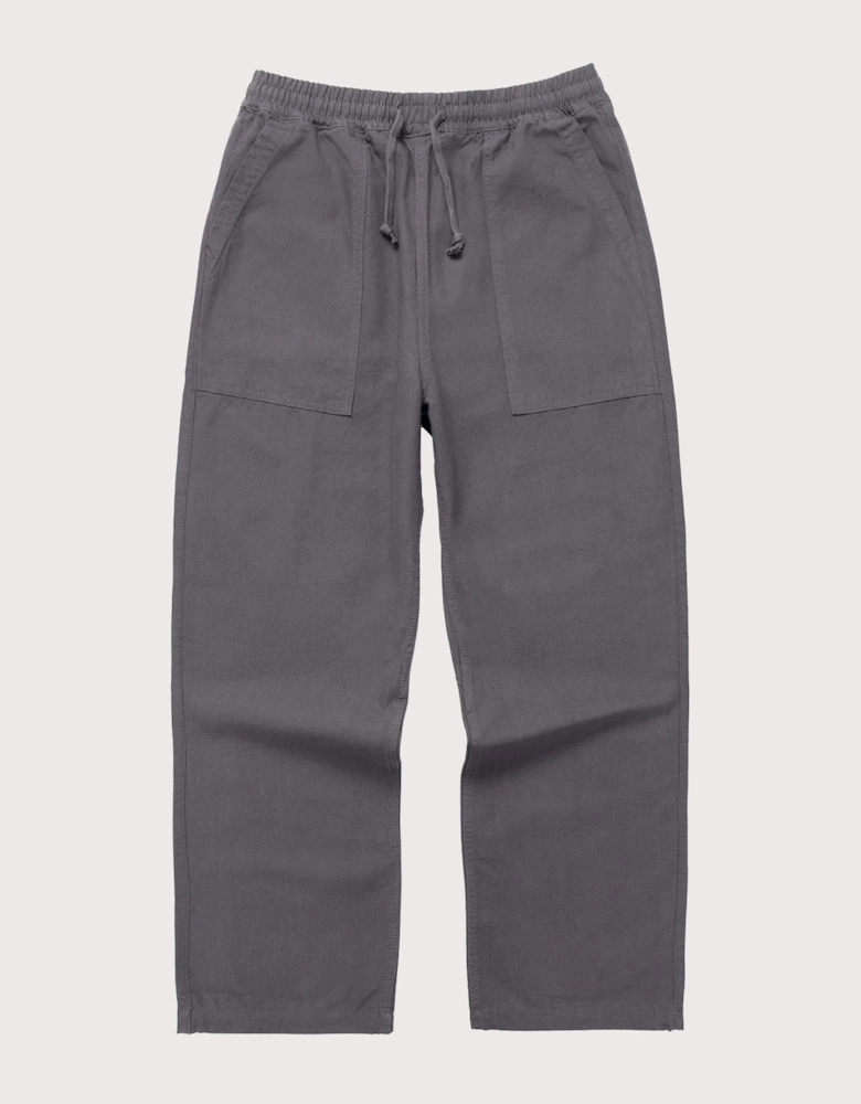 Regular Fit Canvas Chef Pants