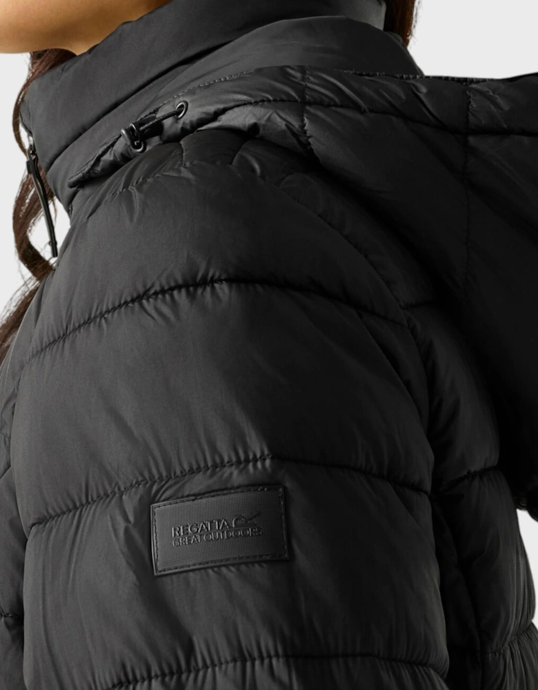 Starler Hooded Longline Puffer Jacket
