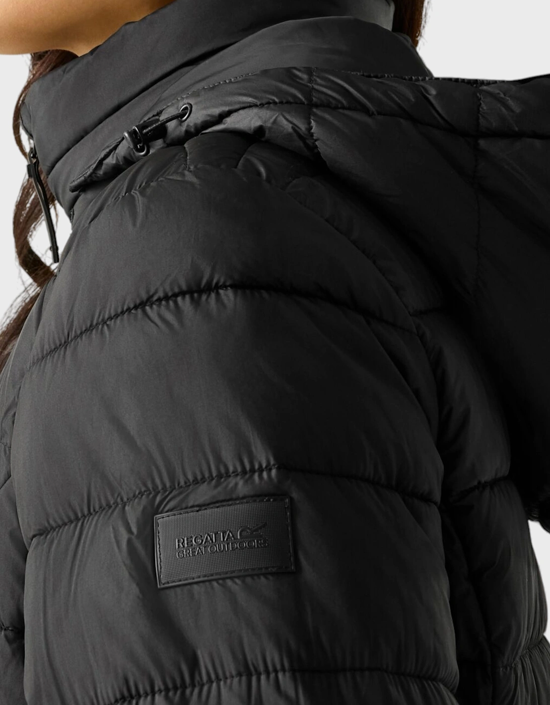 Starler Hooded Longline Puffer Jacket
