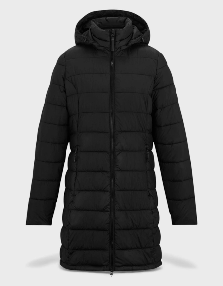 Starler Hooded Longline Puffer Jacket