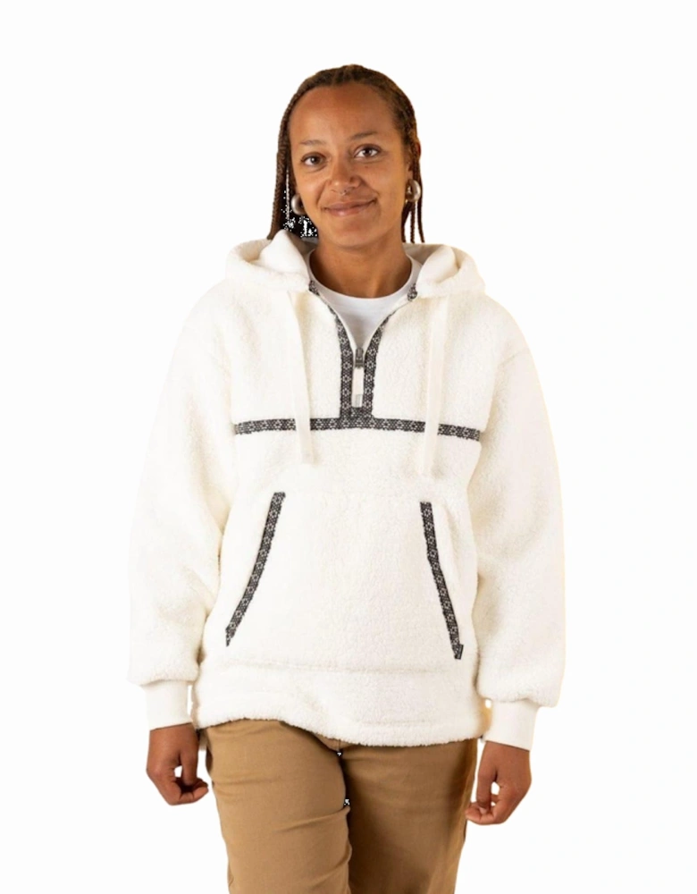 Womens Orla Hooded Half Zip Fleece