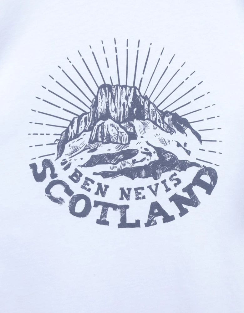 Mens Ben Nevis Scotland Short-Sleeved T-Shirt
