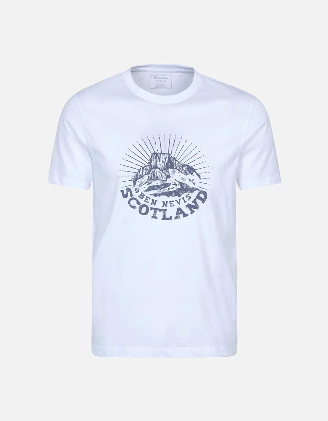 Mens Ben Nevis Scotland Short-Sleeved T-Shirt, 5 of 4