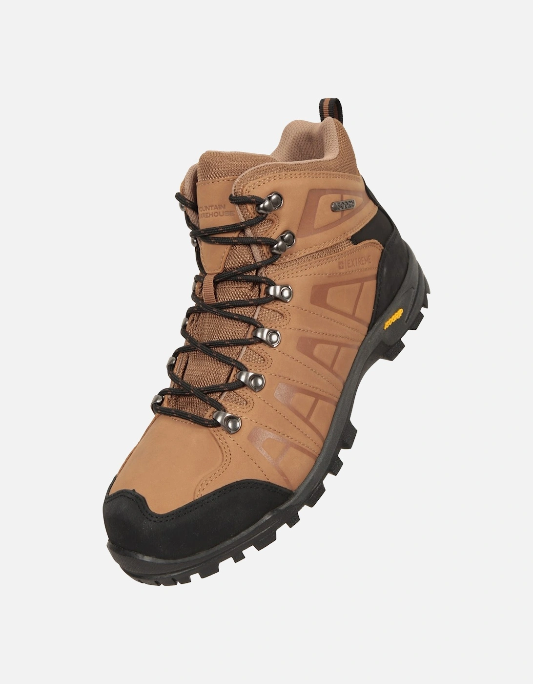 Mens Hurricane Extreme Leather IsoGrip Waterproof Boots, 6 of 5