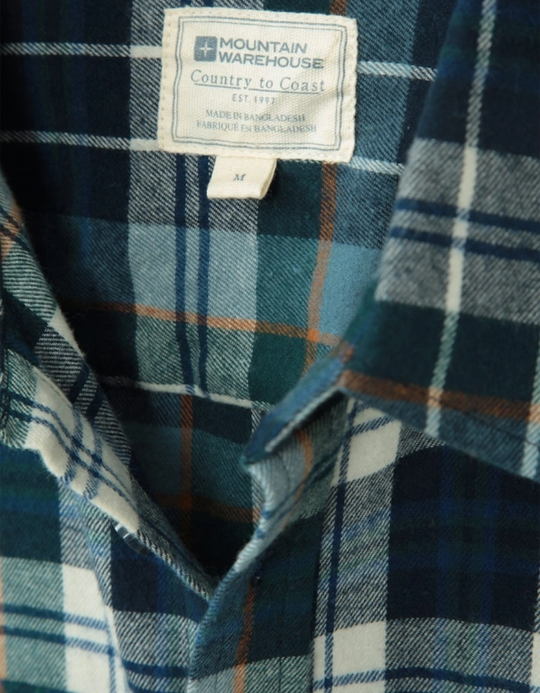 Mens Trace Flannel Shirt (Pack of 2)