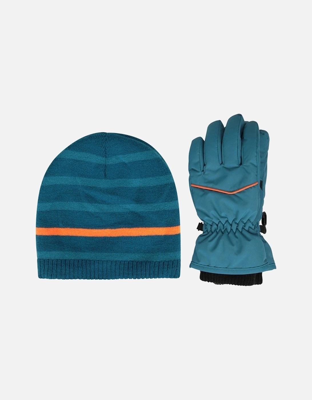 Childrens/Kids Line Isotherm Hat And Gloves Set, 6 of 5