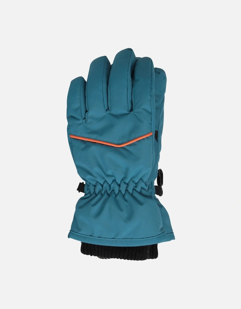 Childrens/Kids Line Isotherm Hat And Gloves Set