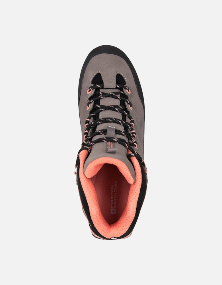 Womens/Ladies Peak Suede Waterproof Hiking Boots