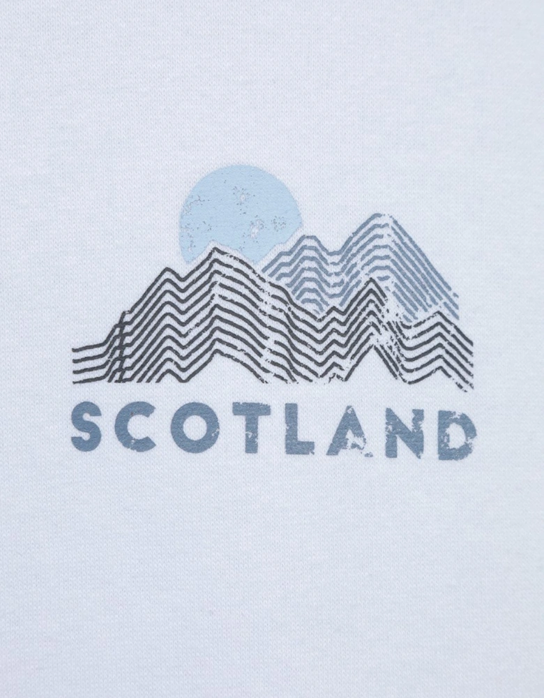 Womens/Ladies Scotland Graphic Relaxed Fit Hoodie