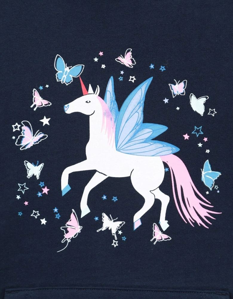 Childrens/Kids Unicorn Hoodie