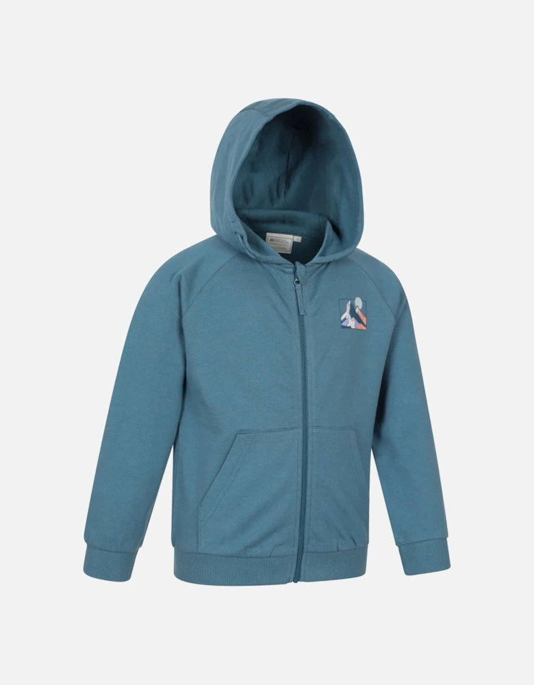 Childrens/Kids Moon Mountain Full Zip Hoodie