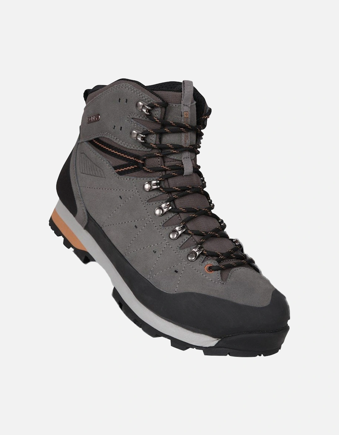 Mens Peak Suede Waterproof Hiking Boots, 6 of 5