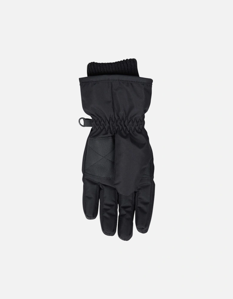 Childrens/Kids Faux Fur Lined Isotherm Snow Gloves