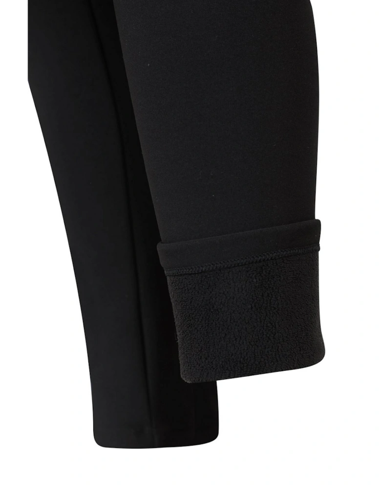 Childrens/Kids Borg Lined Thermal Leggings