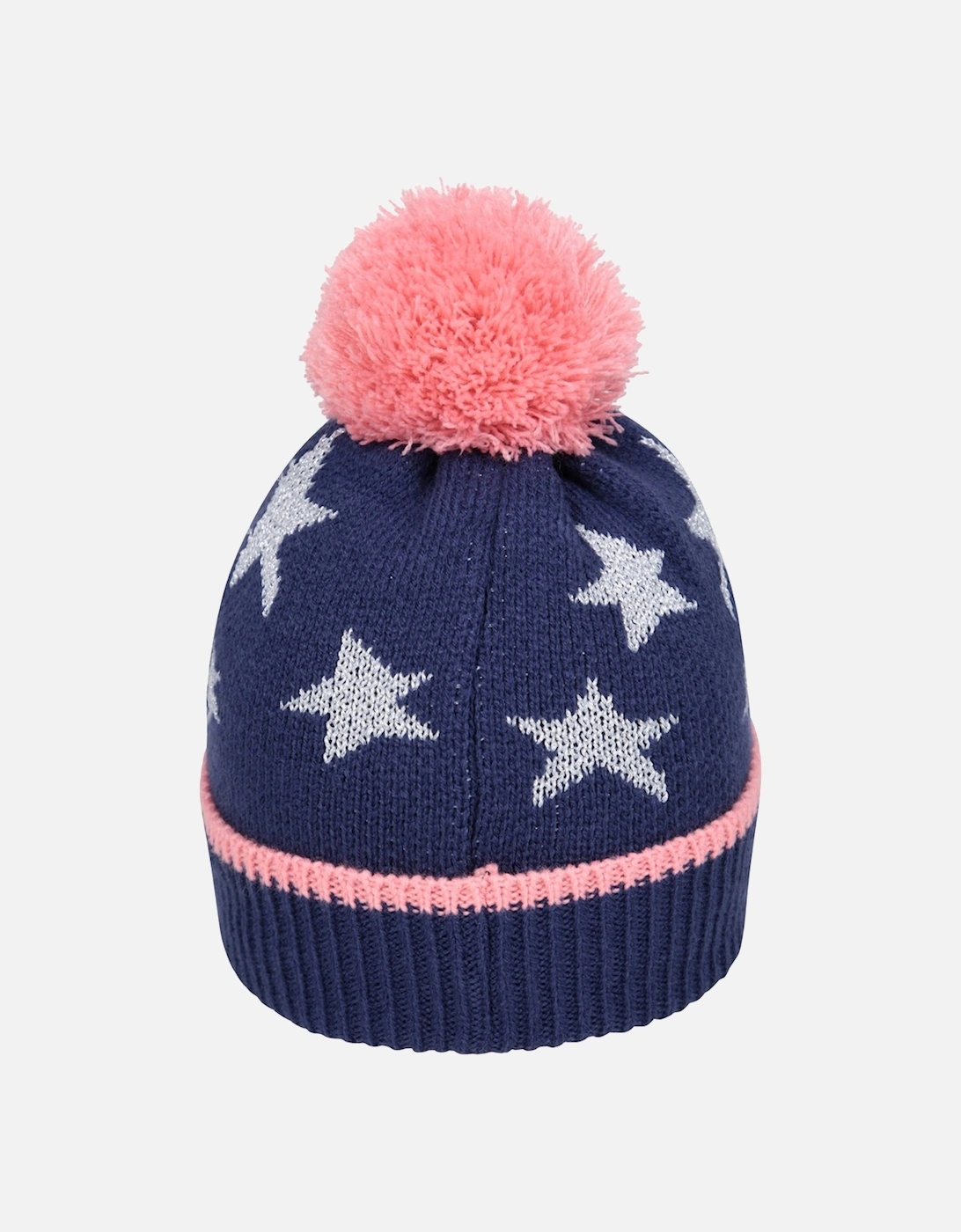 Childrens/Kids Star Fleece Lined Beanie