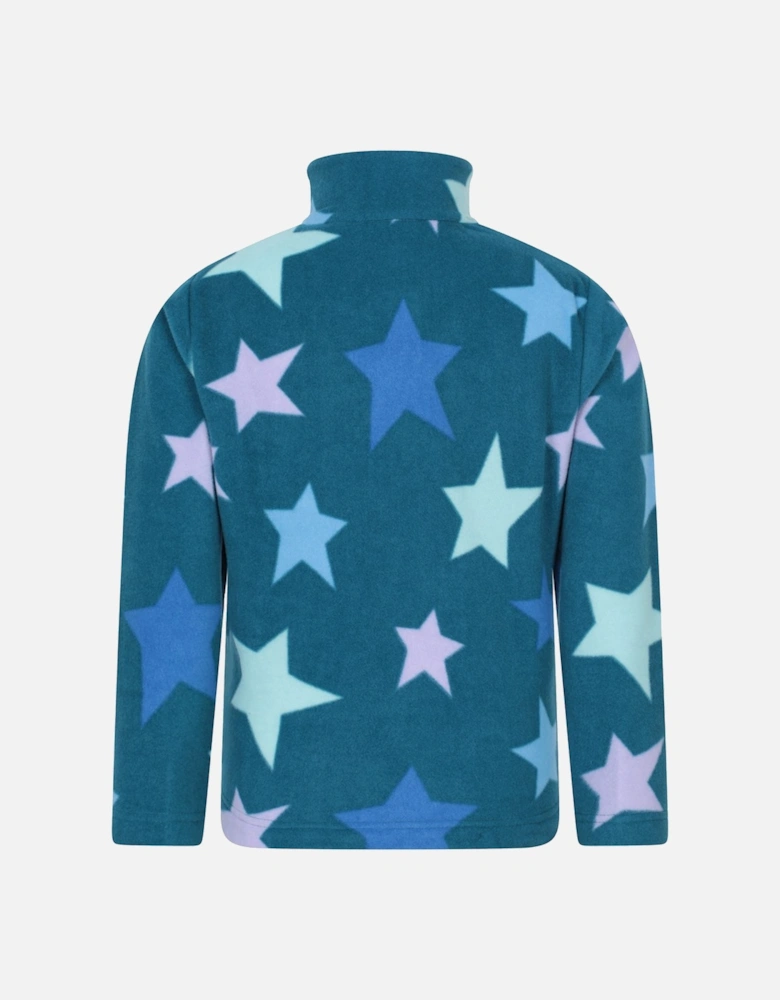 Childrens/Kids Endeavour Star Microfleece Half Zip Fleece