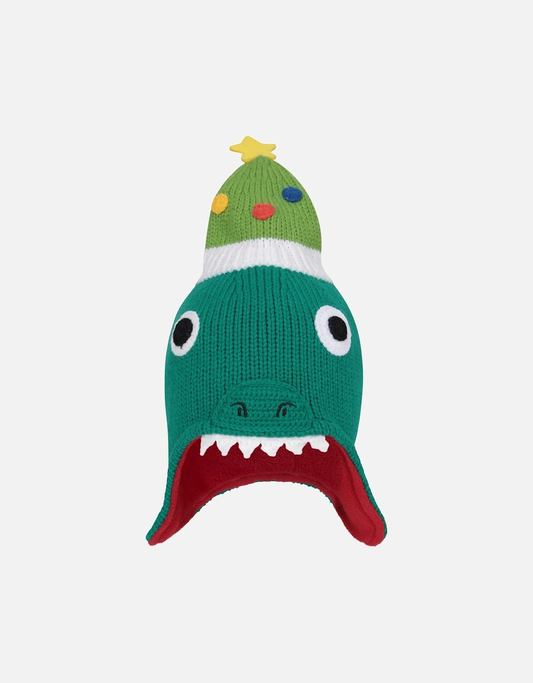 Childrens/Kids Fleece Lined Christmas Winter Hat, 6 of 5