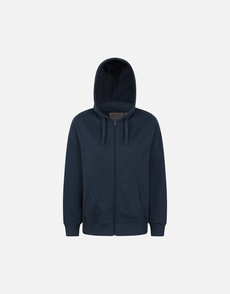 Womens/Ladies Poplar Full Zip Hoodie