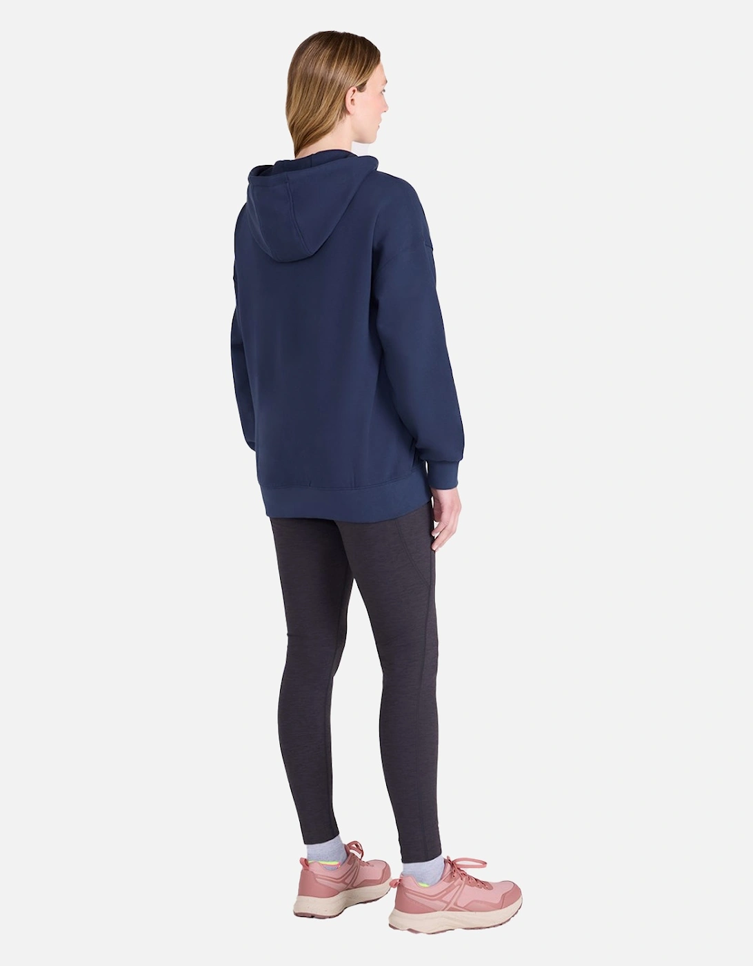Womens/Ladies Poplar Full Zip Hoodie