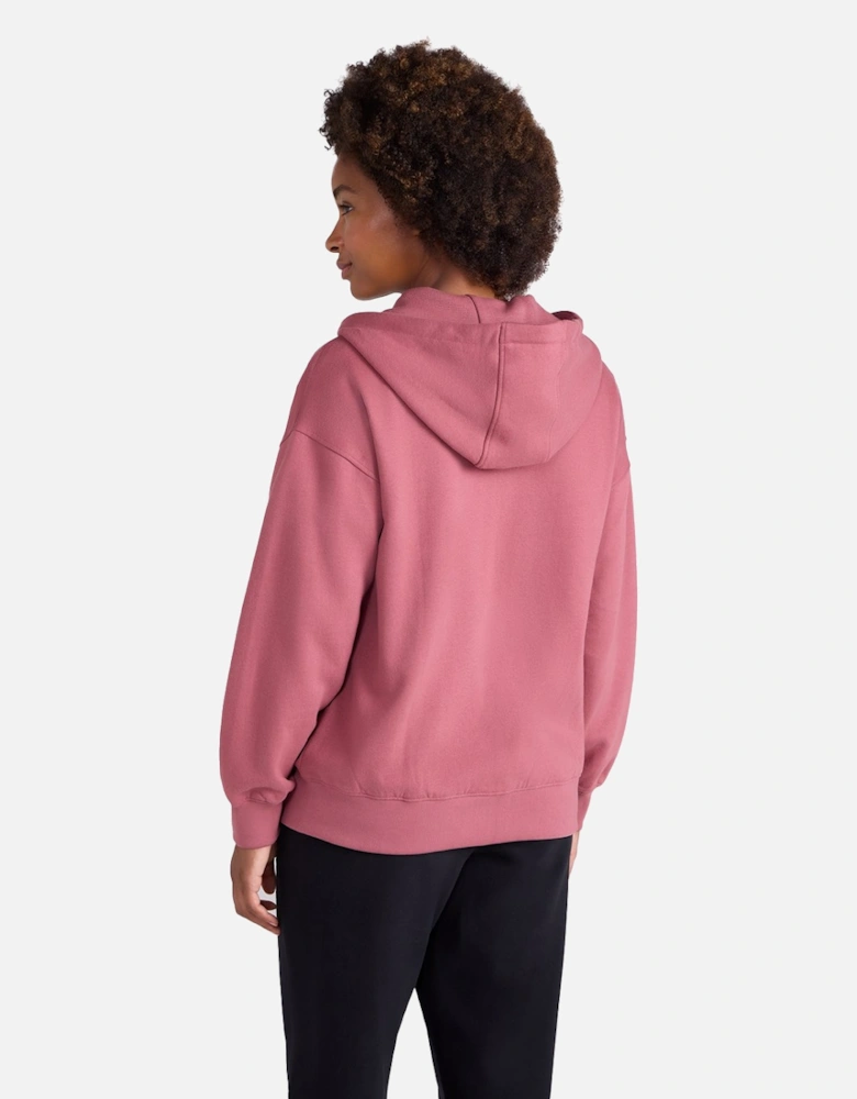 Womens/Ladies Poplar Full Zip Hoodie