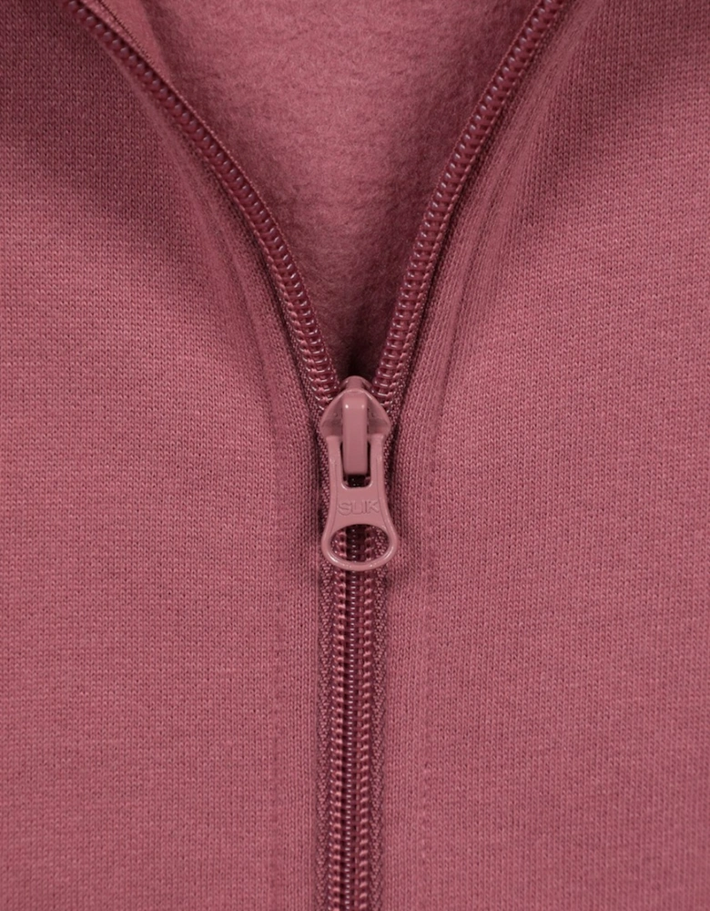 Womens/Ladies Poplar Full Zip Hoodie