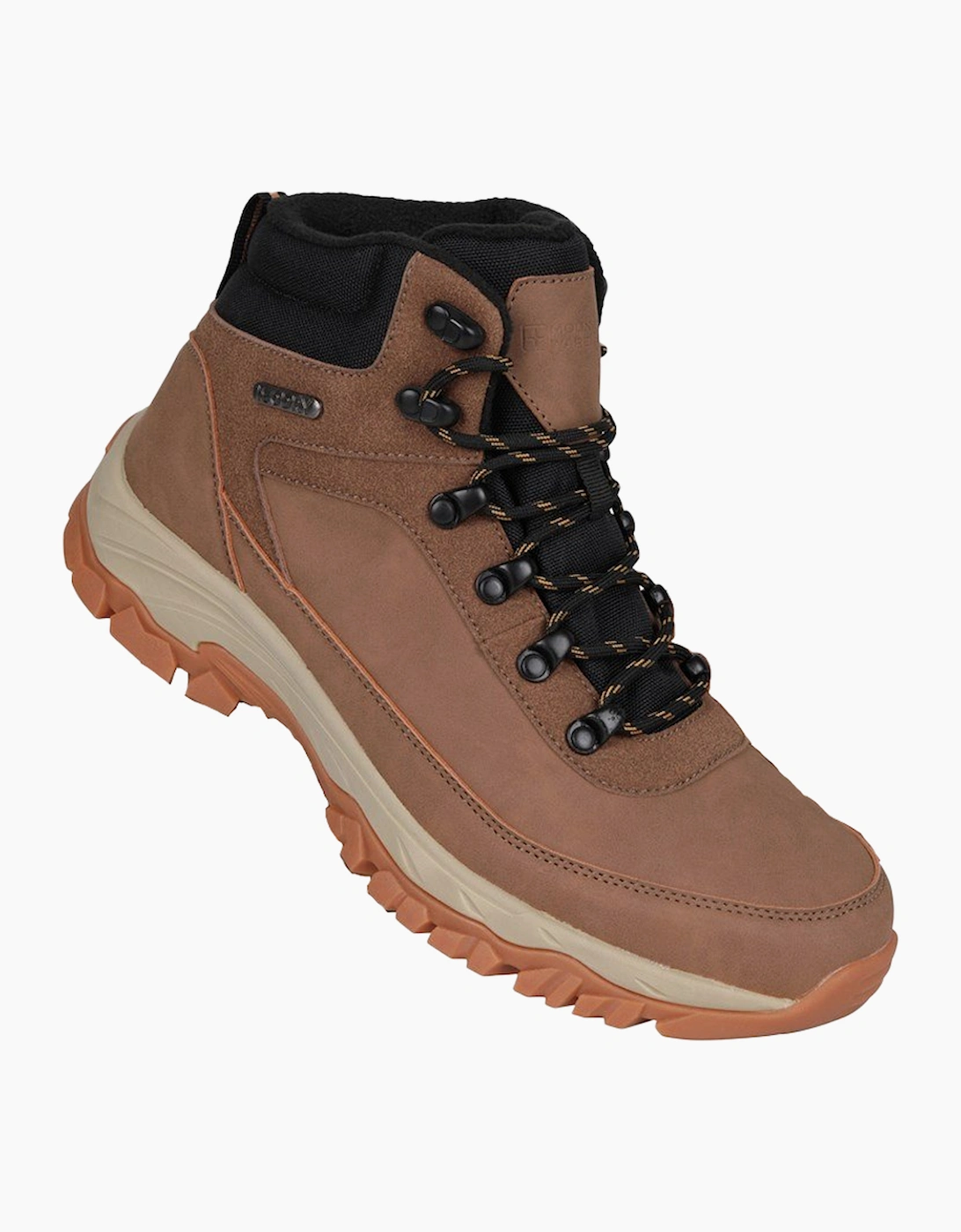 Mountain Warehouse Men's Mountain Warehouse Mens Ravine Leather Waterproof Casual Boots - Brown
