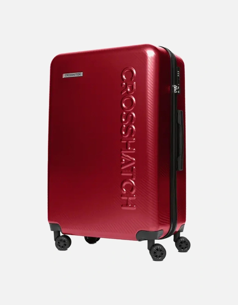 Escapade Embossed 4 Wheeled Suitcase (Pack of 3)