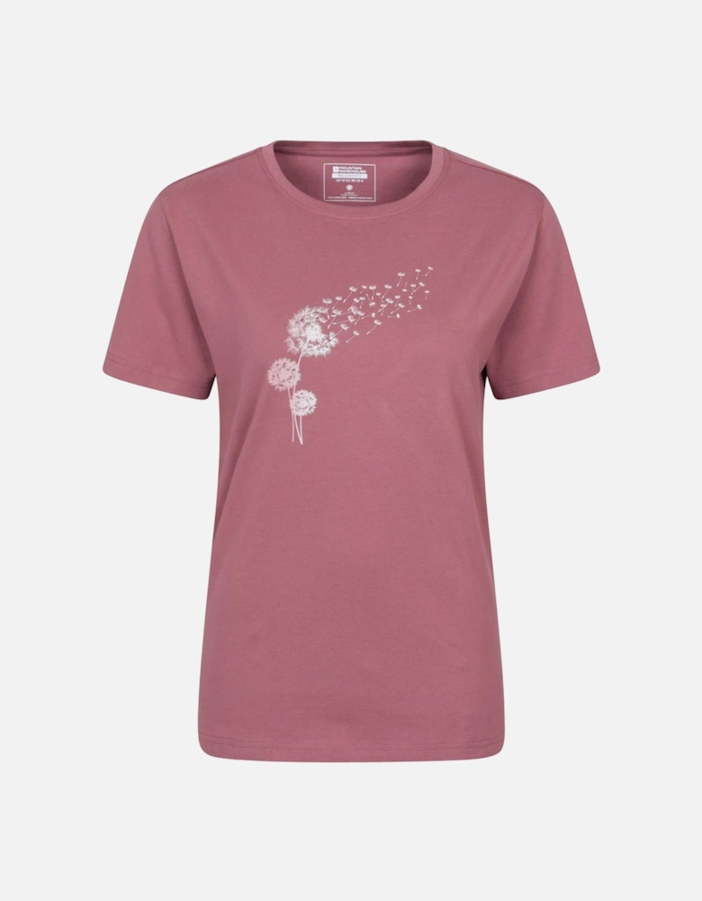 Womens/Ladies Dandelions Lightweight Relaxed Fit T-Shirt