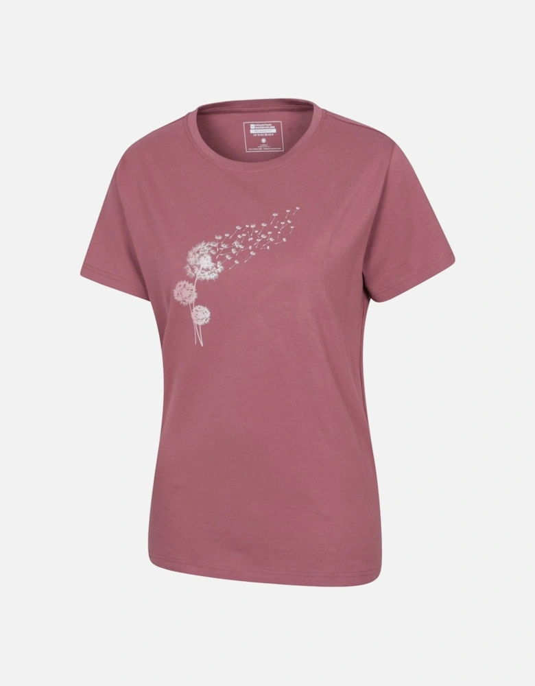 Womens/Ladies Dandelions Lightweight Relaxed Fit T-Shirt