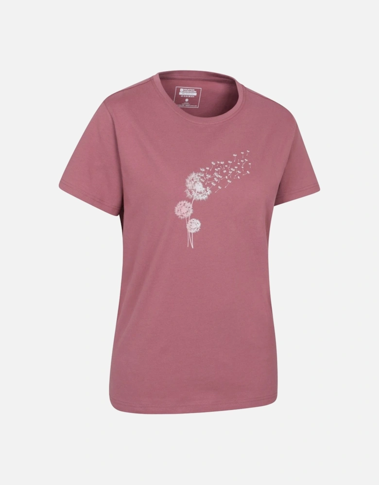 Womens/Ladies Dandelions Lightweight Relaxed Fit T-Shirt