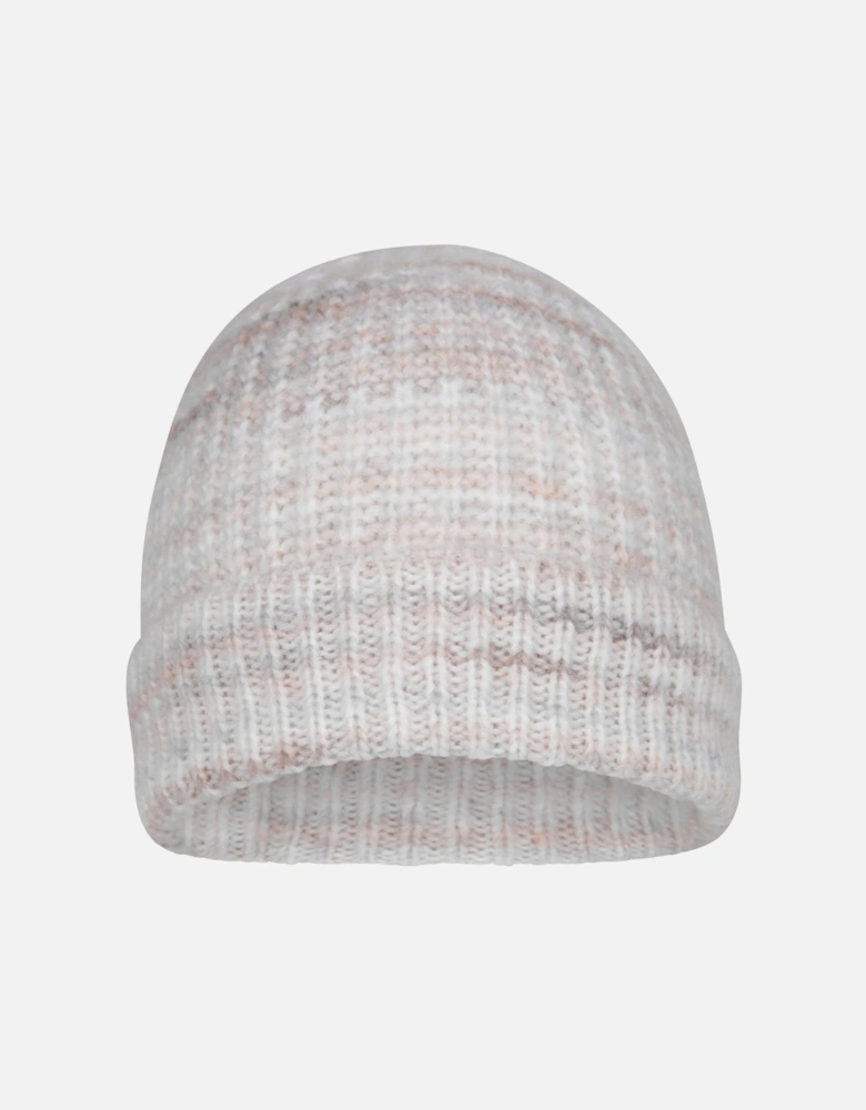 Womens/Ladies Space Dye Faux Fur Lined Beanie