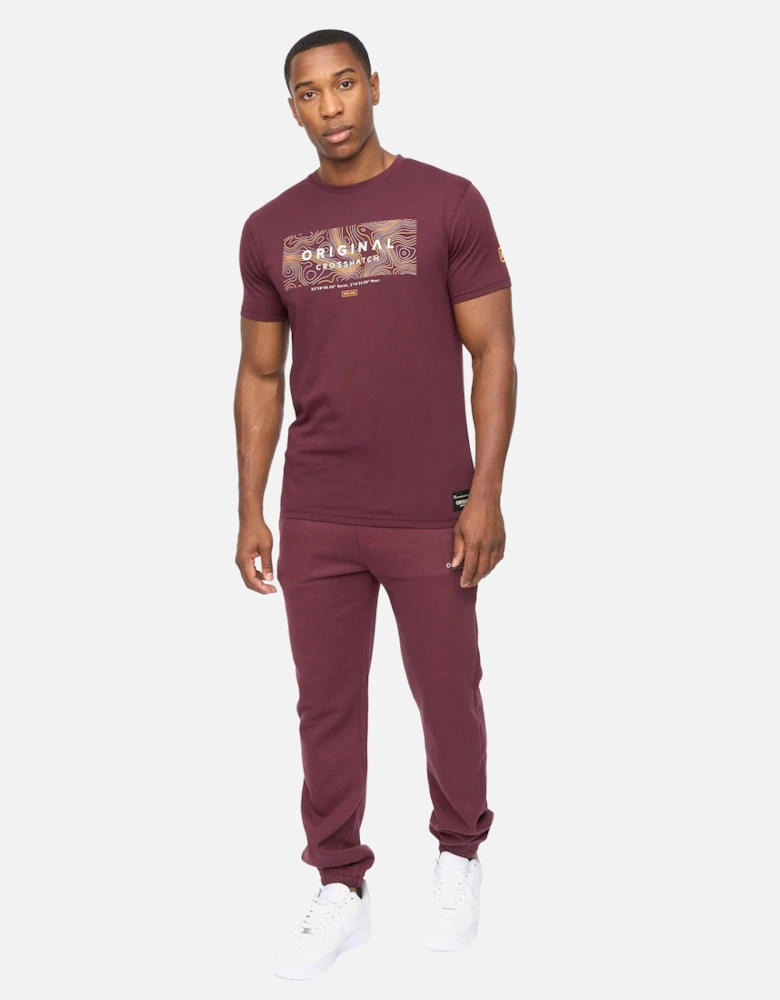 Mens Mappedout T-Shirt & Jogging Bottoms Set