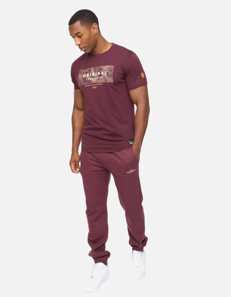 Mens Mappedout T-Shirt & Jogging Bottoms Set