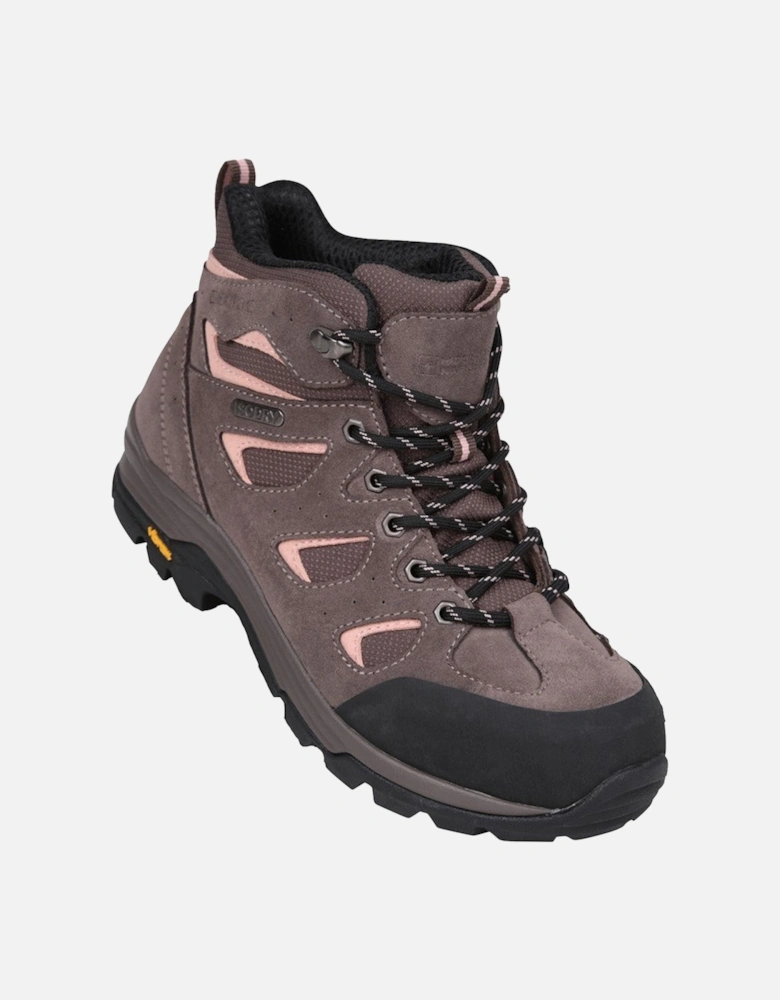 Womens/Ladies Vertex Suede Waterproof Walking Boots