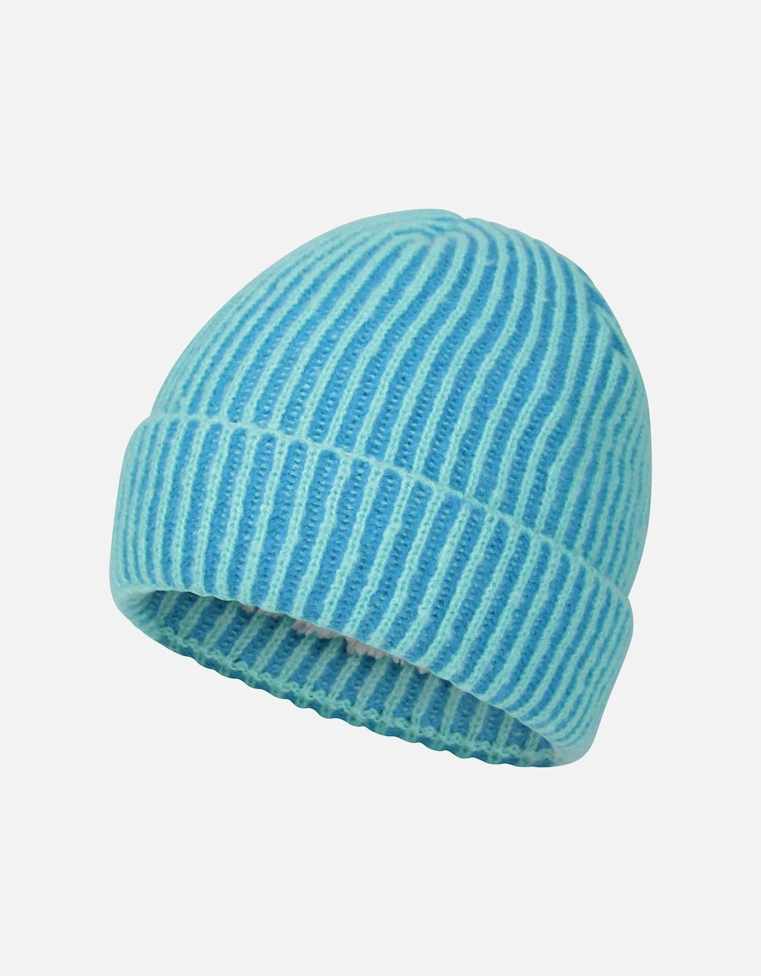 Childrens/Kids IsoTherm Faux Fur Lined Ribbed Beanie