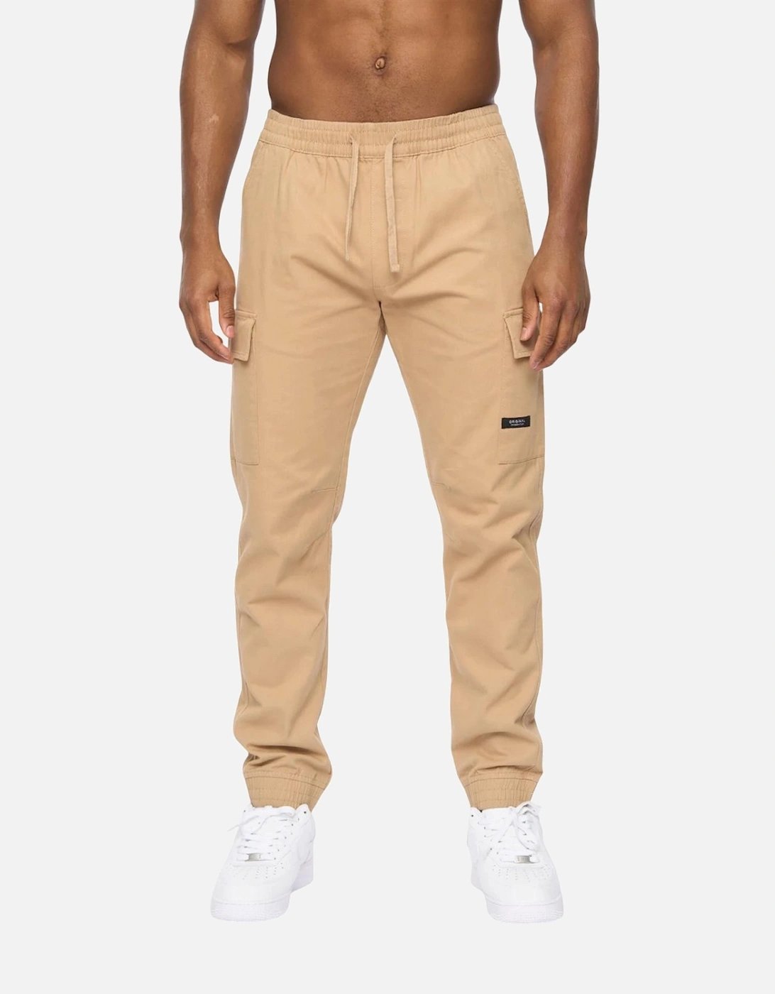 Mens Utilate Elasticated Waist Cargo Trousers, 6 of 5