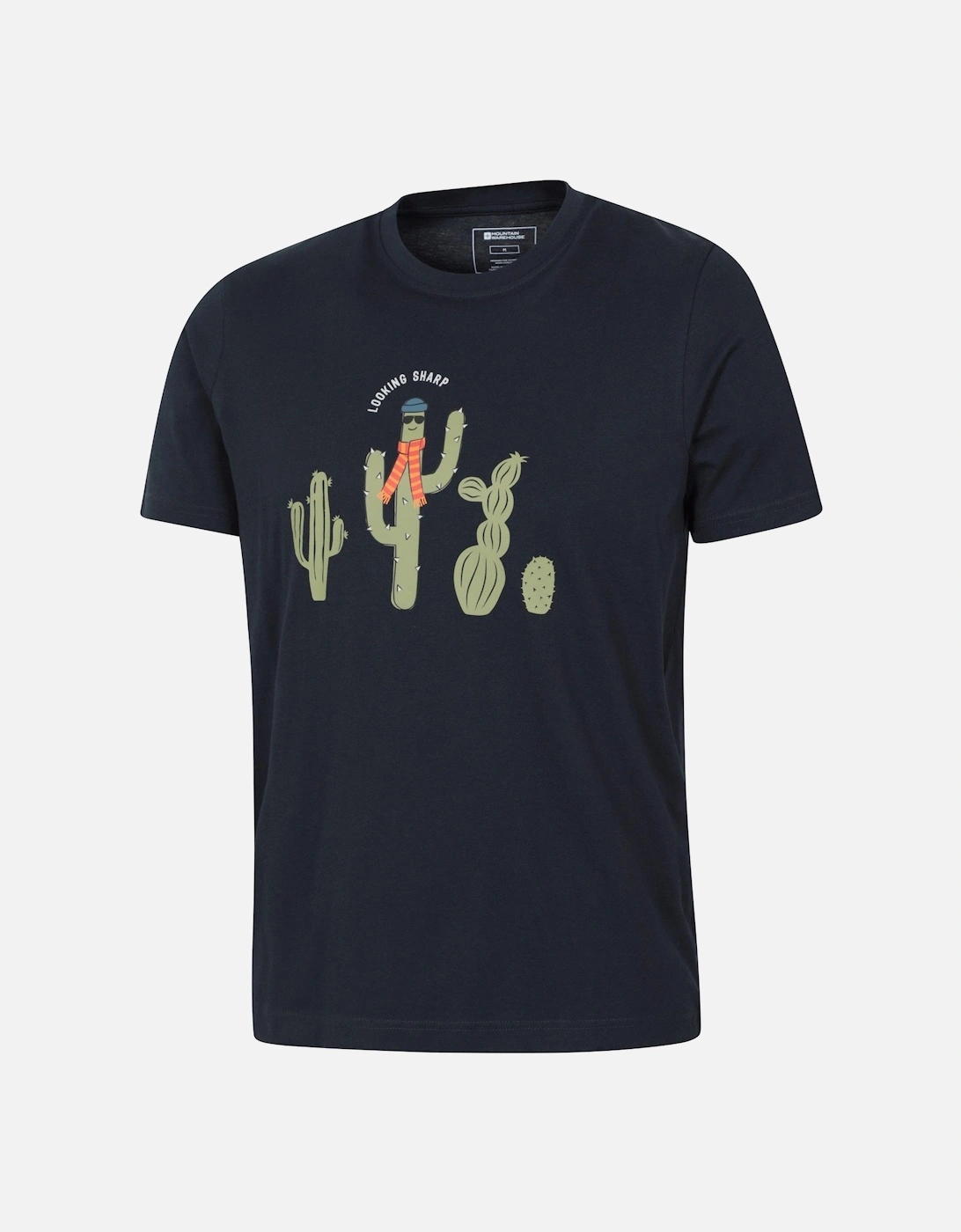 Mens Stay Sharp Graphic T-Shirt