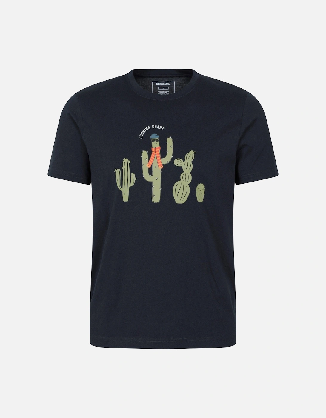 Mens Stay Sharp Graphic T-Shirt, 5 of 4