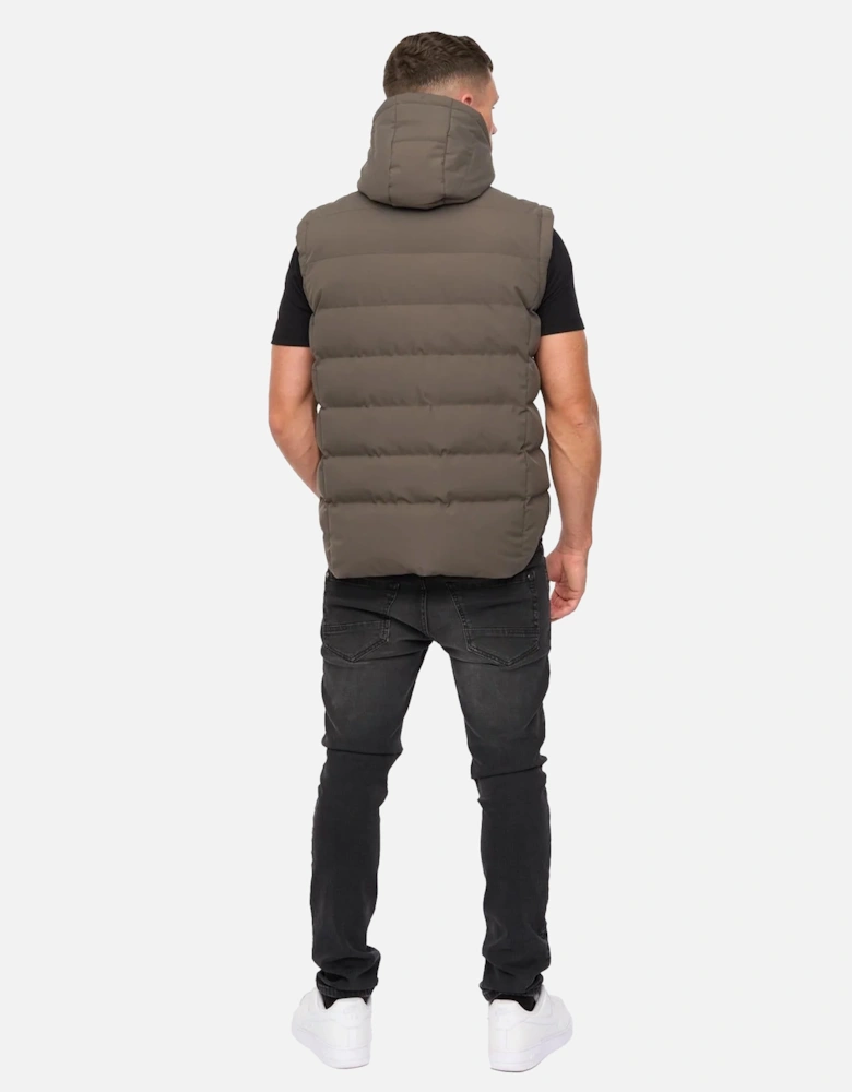 Mens Kampleys Embossed Padded Gilet