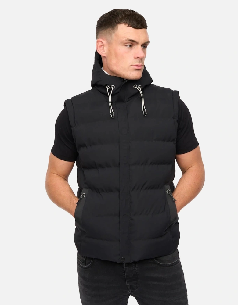 Mens Kampleys Embossed Padded Gilet