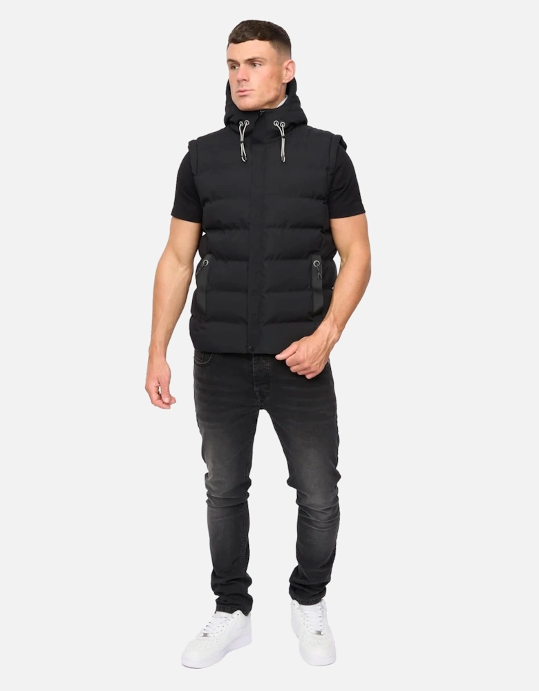 Mens Kampleys Embossed Padded Gilet