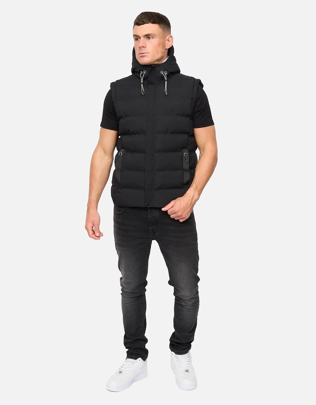 Mens Kampleys Embossed Padded Gilet