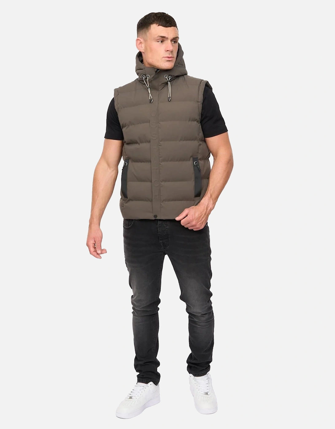 Mens Kampleys Embossed Padded Gilet