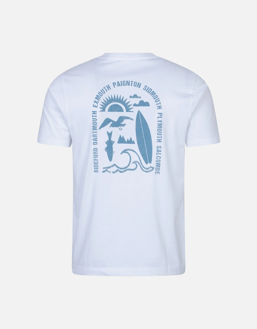 Mens Devon Graphic Short-Sleeved T-Shirt