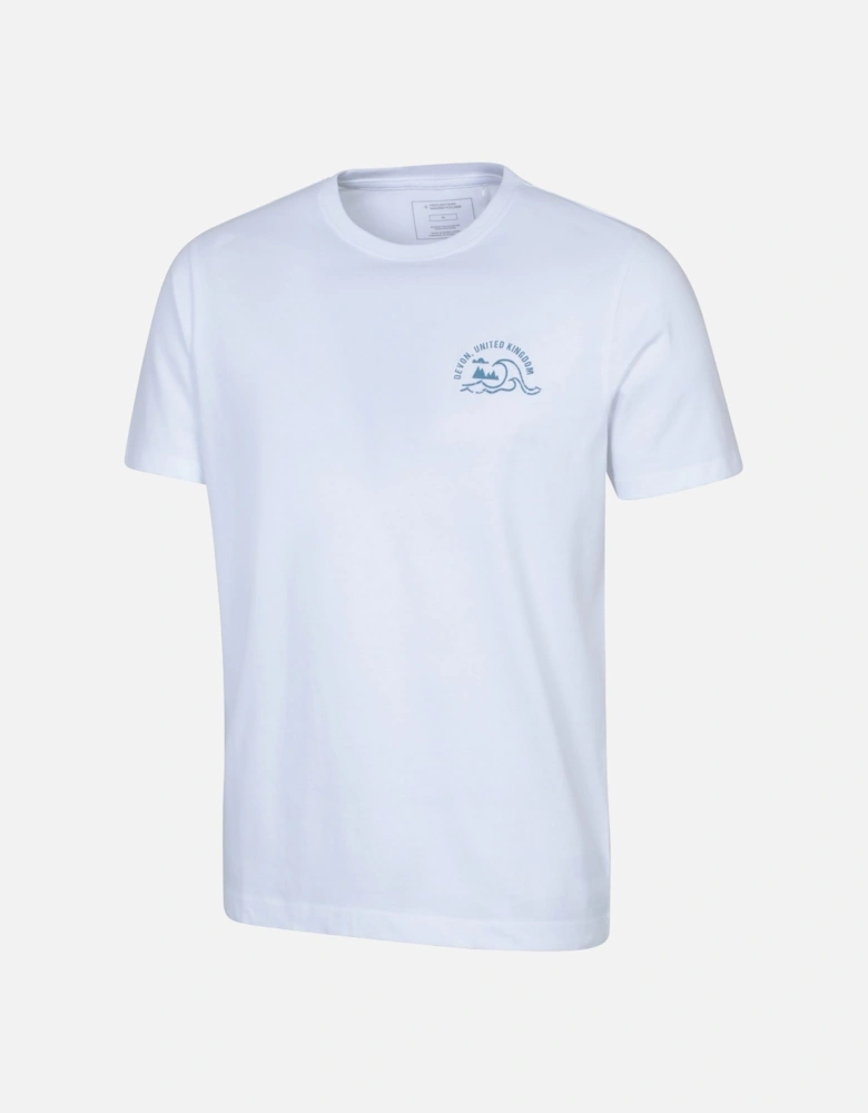 Mens Devon Graphic Short-Sleeved T-Shirt