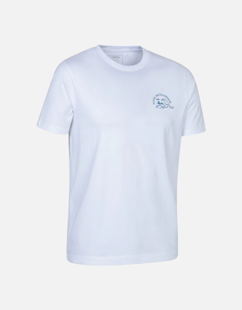 Mens Devon Graphic Short-Sleeved T-Shirt