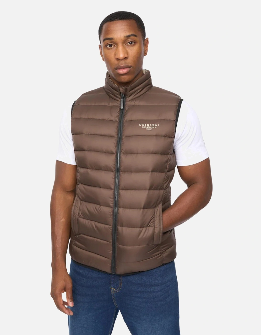 Mens Gattering MVE Quilted Gilet, 6 of 5